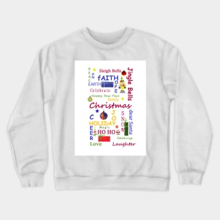 Christmas Message Crewneck Sweatshirt